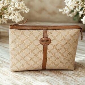 Bally Vintage Clutch/Pouch – Made in Italy